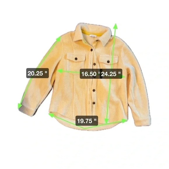 Skies are blue yellow shaker size small - Picture 8 of 8